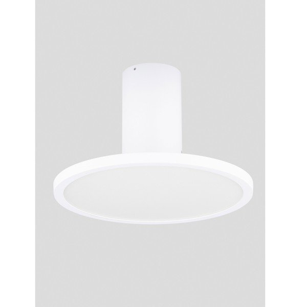 Aluminiowa lampa sufitowa LED z elastyczną konstrukcją w matowym białym kolorze Ekei – Nova Luce-image-3