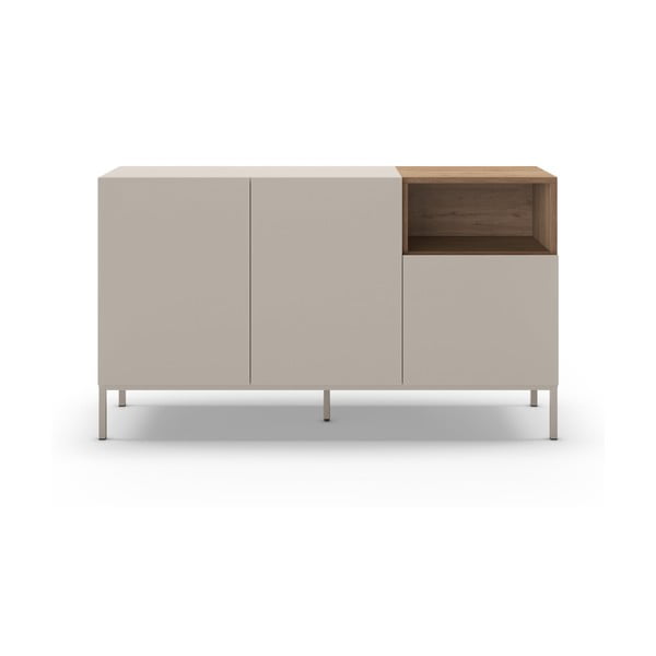 Kremowa komoda 140x80 cm Cailin – Marckeric