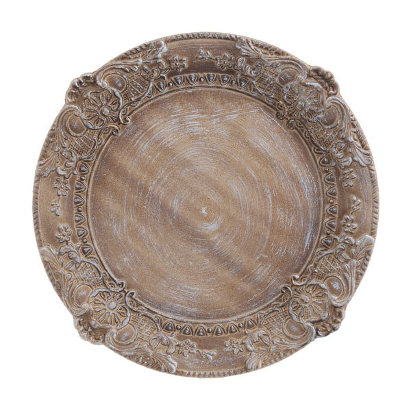 Drewniana
  taca okrągła InArt Antique, 35 cm