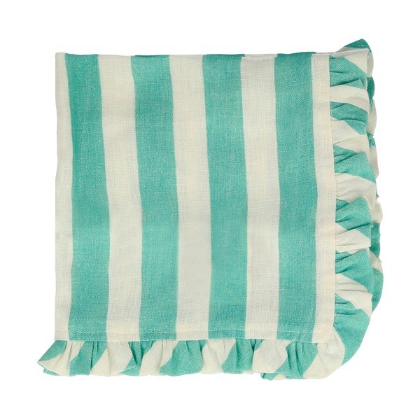 Serwetki zestaw 4 szt. lniane Stripe Ruffle – Meri Meri-image-2