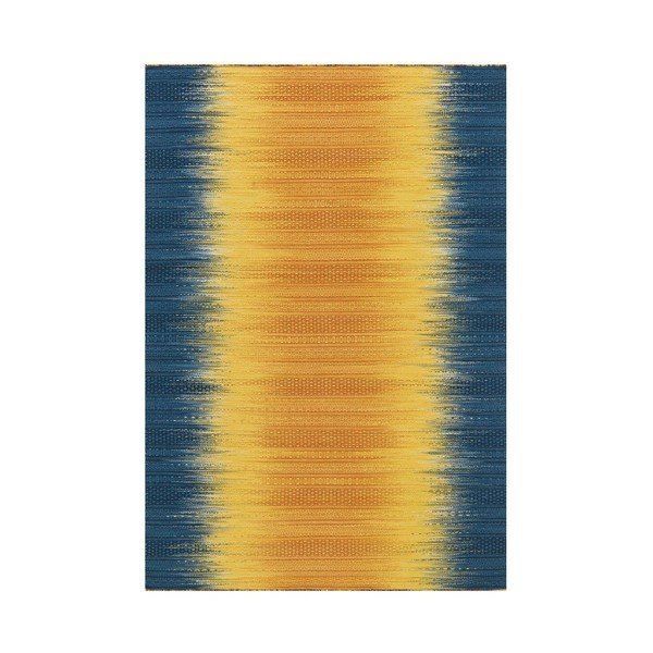 Niebiesko-żółty ręcznie wykonany dywan Arte Espina Sunset 8070, 140x200 cm-image-2