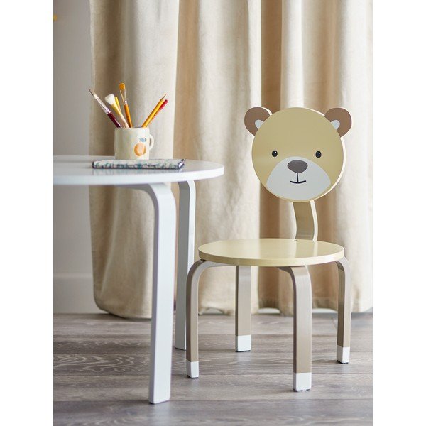 Brązowe krzesło dziecięce Marle – Bloomingville Mini-image-1