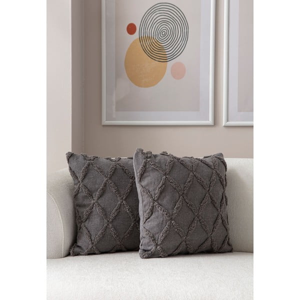 Poszewki na poduszki zestaw 2 szt. 43x43 cm Tuffet – Mioli Decor-image-3