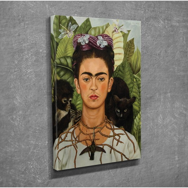 Reprodukcja obrazu na płótnie Frida Kahlo, 30x40 cm-image-1