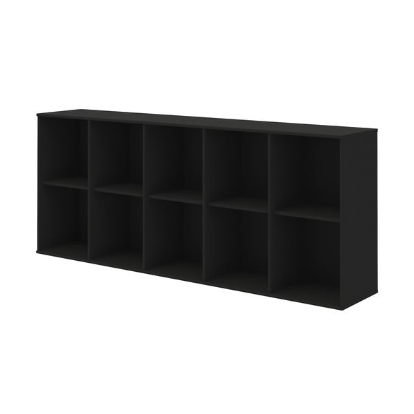 Czarny modułowy system półek 169x69 cm Mistral Kubus – Hammel Furniture-image-2