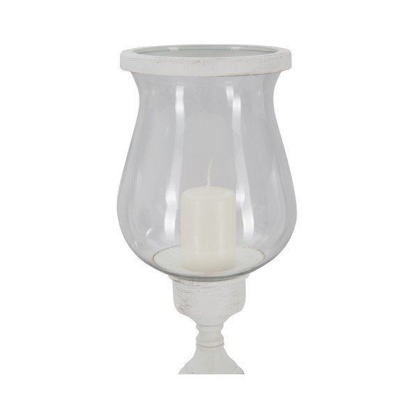 Biały świecznik Mauro Ferrett Provenzia, Ø 15 cm-image-1