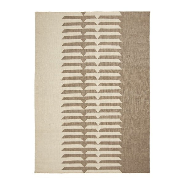 Wełniany dywan Tottori Beige, 170x240 cm
