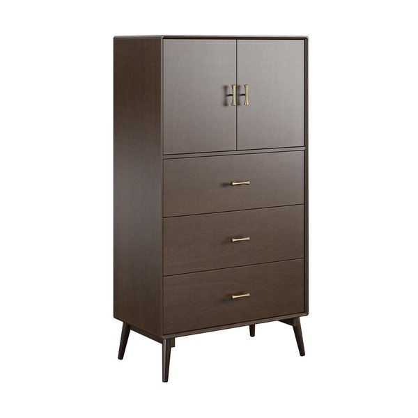 Wysoka komoda w dekorze orzecha 81x152 cm Brittany – Novogratz-image-2