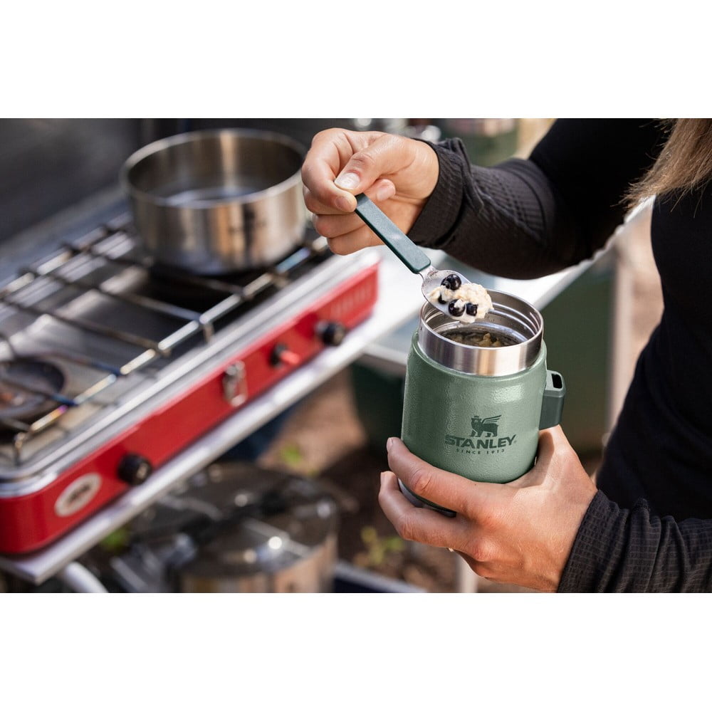 Zielony termos na jedzenie ze stali nierdzewnej 400 ml Legendary Classic Hammer Tone Green – Stanley (zdjęcie 9)