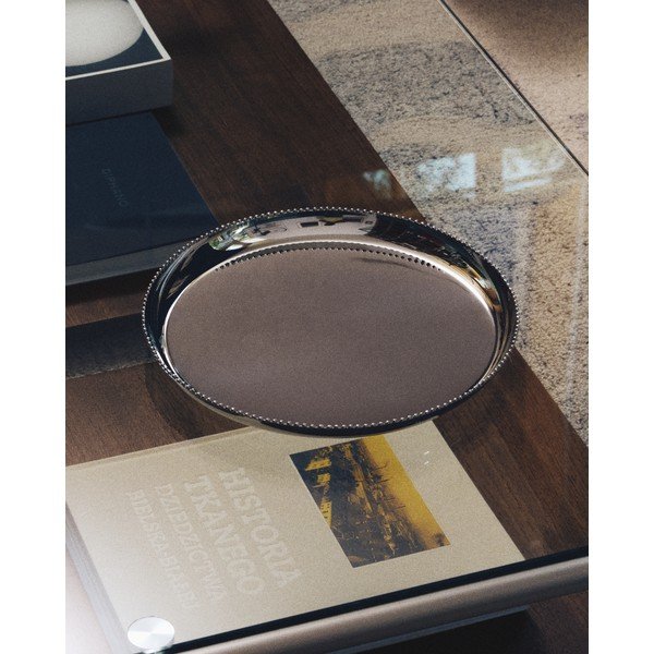 Taca do serwowania ze stali nierdzewnej ø 35,5 cm Nirela – Kave Home-image-3