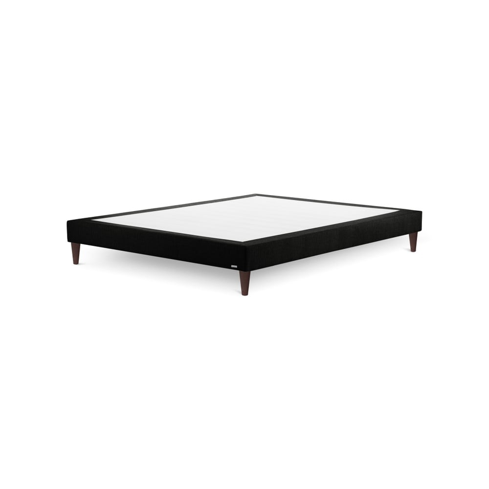 Czarne łóżko boxspring Ted Lapidus Maison CALCITE, 160x200 cm