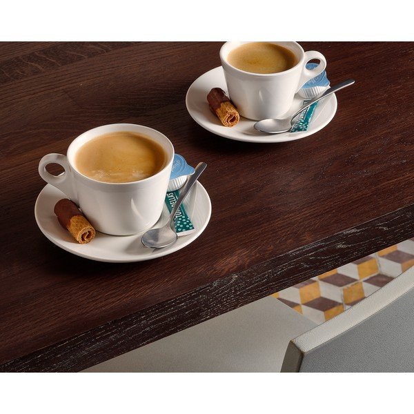 Biała porcelanowa filiżanka do cappuccino 160 ml Barista – BonBistro-image-2