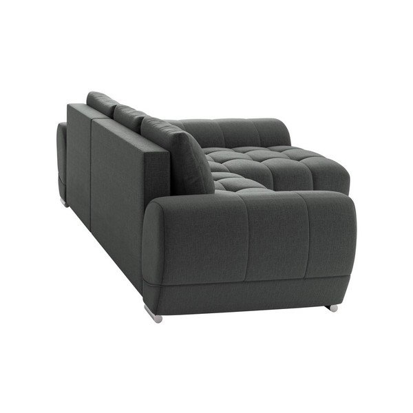 Ciemnoszary rozkładany narożnik Windsor & Co Sofas Cloudlet, prawostronny-image-2