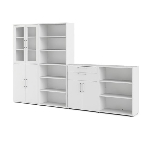 Biały komponent – drzwiczki 84x105 cm Prima – Tvilum-image-4