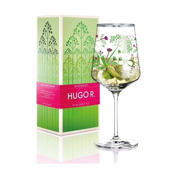 Kieliszek ze szkła kryształowego Ritzenhoff Hugo Carolyn Gavin, 600 ml-image-1