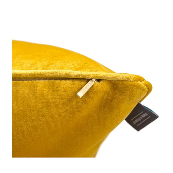 Żółta poszewka na poduszkę WeLoveBeds Dijon, 50x50 cm-image-3