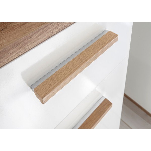 Biała niska szafka łazienkowa 36x90 cm Set 923 – Pelipal-image-1