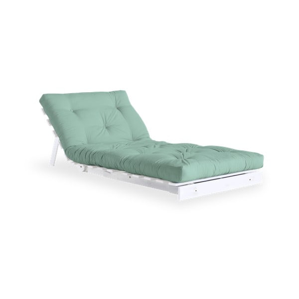 Fotel rozkładany Karup Design Roots White/Mint-image-4