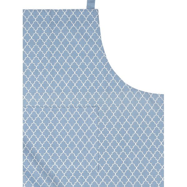 Jasnoniebieski bawełniany fartuch Tiseco Home Studio Arabesk-image-2