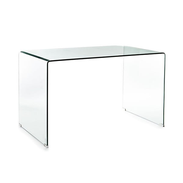 Szklane biurko 70x126 cm Bend – Tomasucci-image-2
