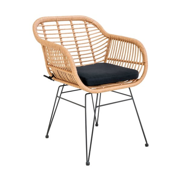 Zestaw 2 foteli ogrodowych ze sztucznego rattanu House Nordic Trieste-image-1