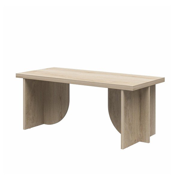 Stolik w naturalnym kolorze 48x106 cm Voler – Novogratz-image-3