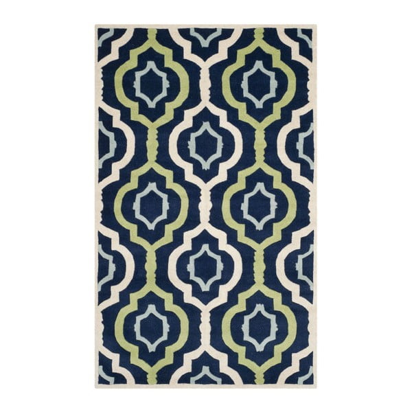Ręcznie wyszywany dywan wełniany Safavieh Mykonos, 243x152 cm