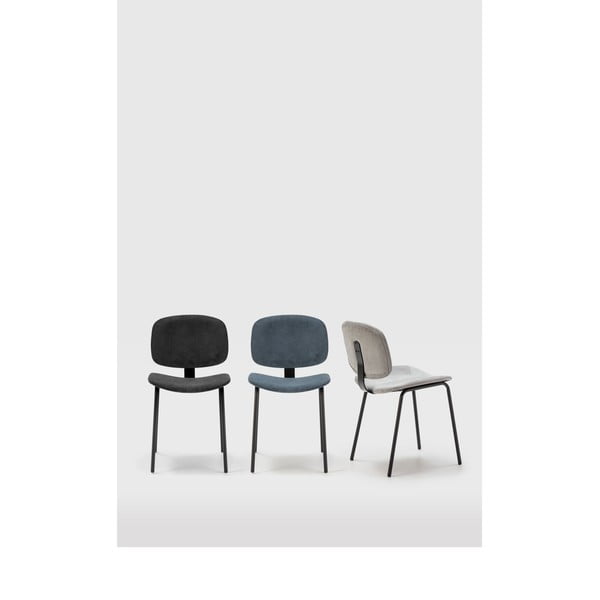 Czarne krzesła zestaw 2 szt. Arus – Marckeric-image-1