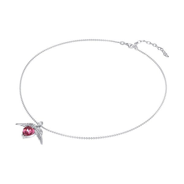 Naszyjnik ze Swarovski Elements Ruby Crystal-image-2