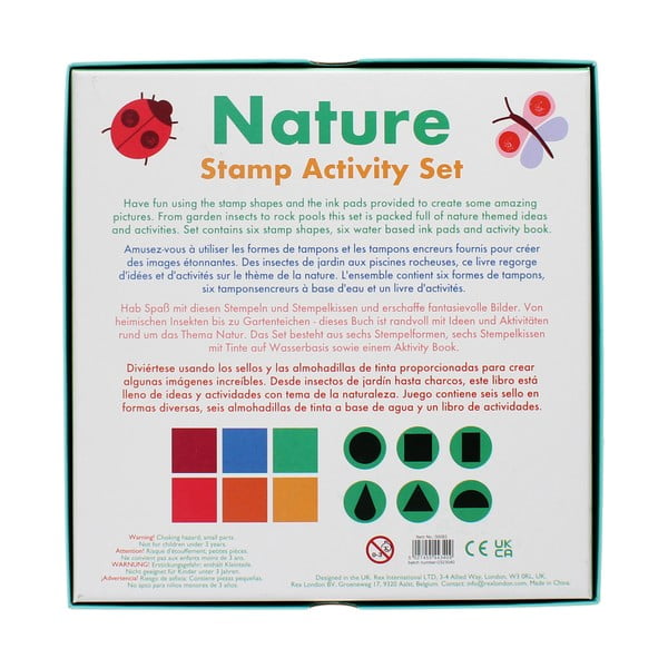 Zestaw kreatywny Stamp Activity Set Nature – Rex London-image-3
