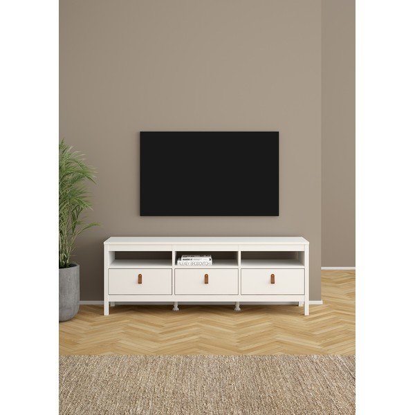Biała szafka pod TV 151x54 cm Madrid – Tvilum-image-1