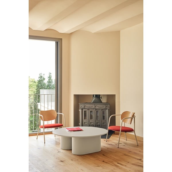 Kremowy stolik 110x111 cm Totem – Teulat-image-1