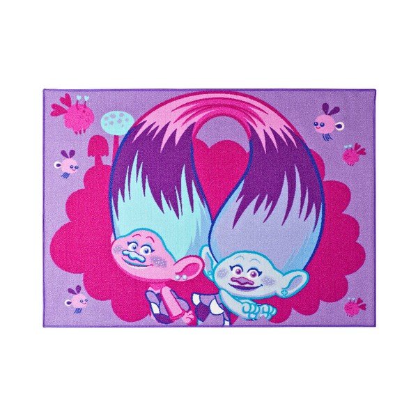 Dywan dziecięcy Universal Trolls Cool, 95x133 cm-image-1