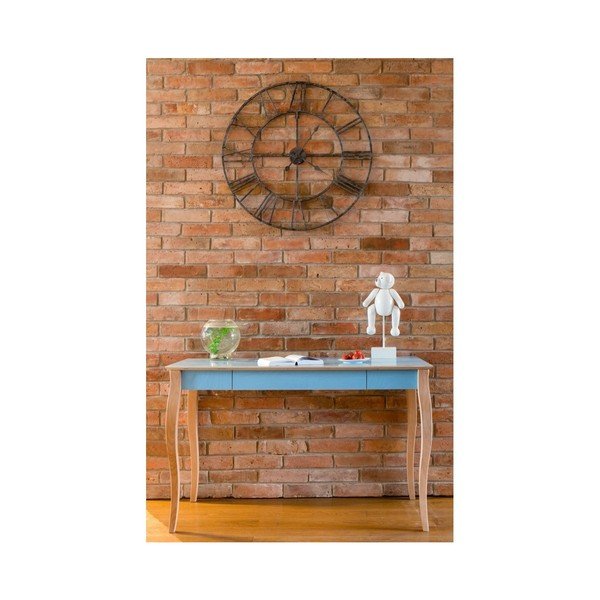Jasnoturkusowe biurko Ragaba Lillo, dł. 105 cm-image-2