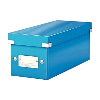 Niebieskie pudełko do przechowywania z pokrywką Click&Store – Leitz