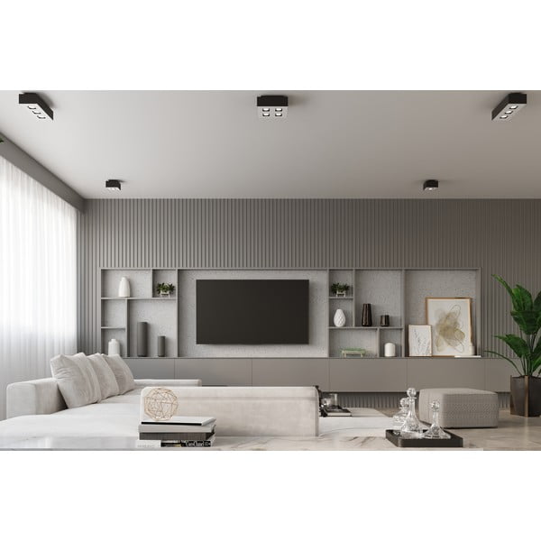 Czarna lampa sufitowa Sollux Hydra 3-image-1