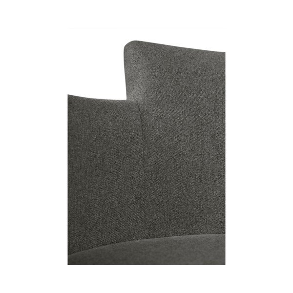 Jasnoszare krzesło z podłokietnikami Windsor & Co Sofas Gemini-image-3