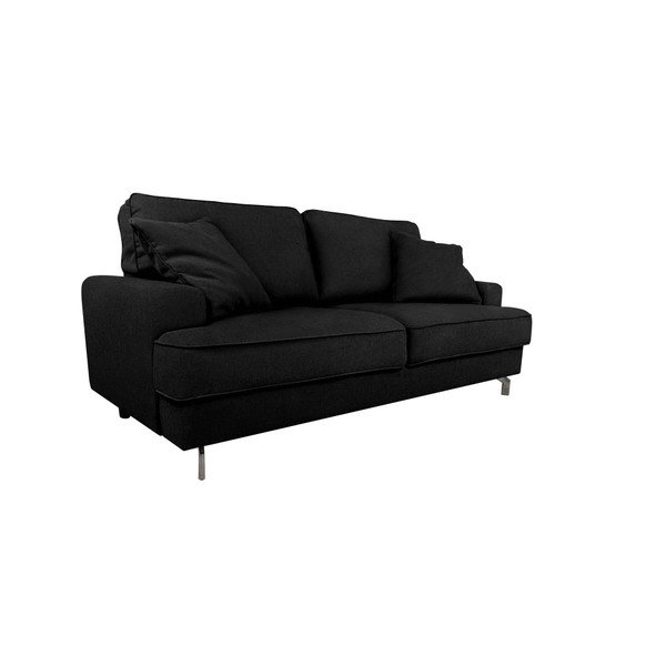 Czarna sofa trzyosobowa Kooko Home Rumba-image-3