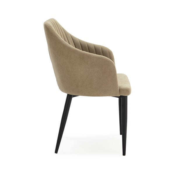 Jasnozielone tapicerowane fotele jadalniane zestaw 2 szt. Nadi – Marckeric-image-3