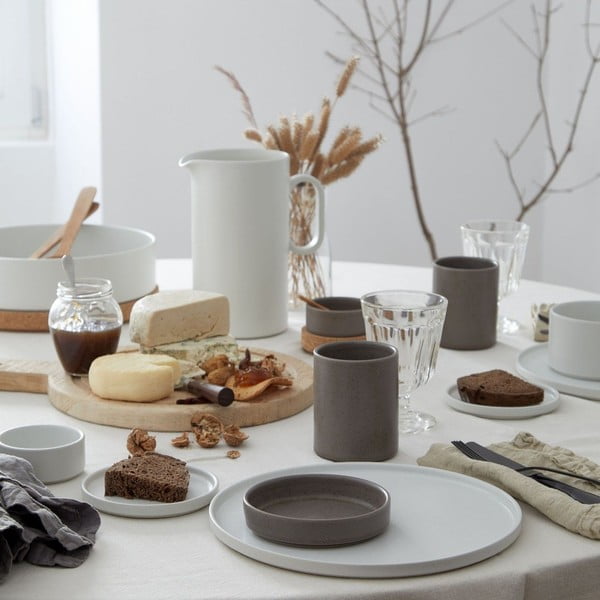 Brązowy kamionkowy talerz ø 27 cm Redonda – Costa Nova-image-2