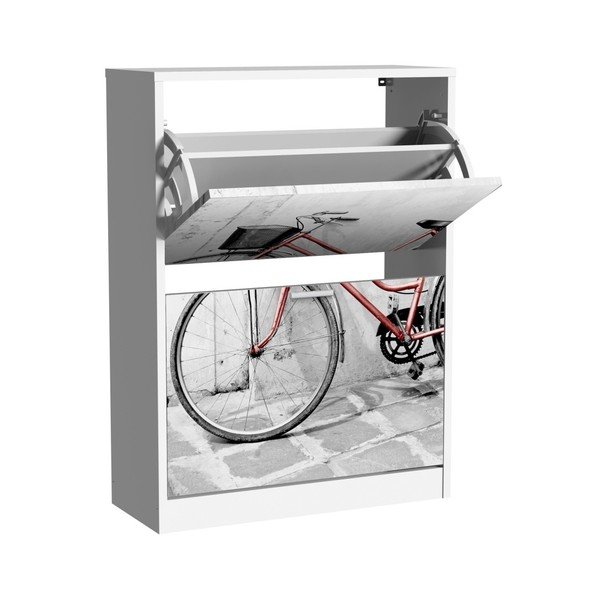 Szafka na buty z 2 uchylnymi drzwiami 13Casa Social Bike-image-1