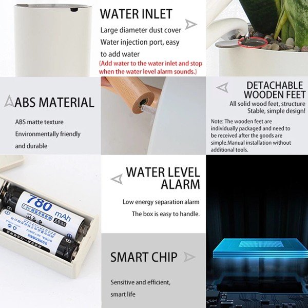 Plastikowa doniczka samonawadniająca ø 19 cm Calla – Tomasucci-image-3