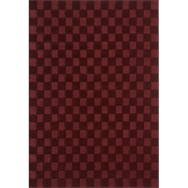 Bordowy dywan 160x230 cm Mosaic – ESTE