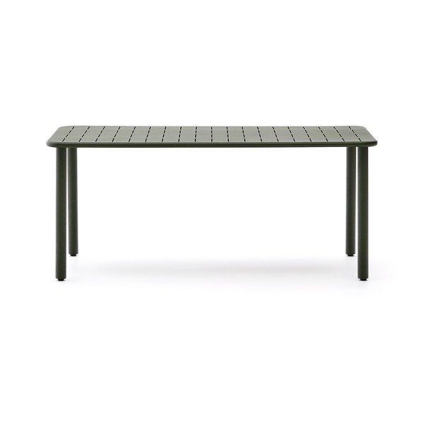 Stalowy stół ogrodowy 90x180 cm Brai – Kave Home-image-2