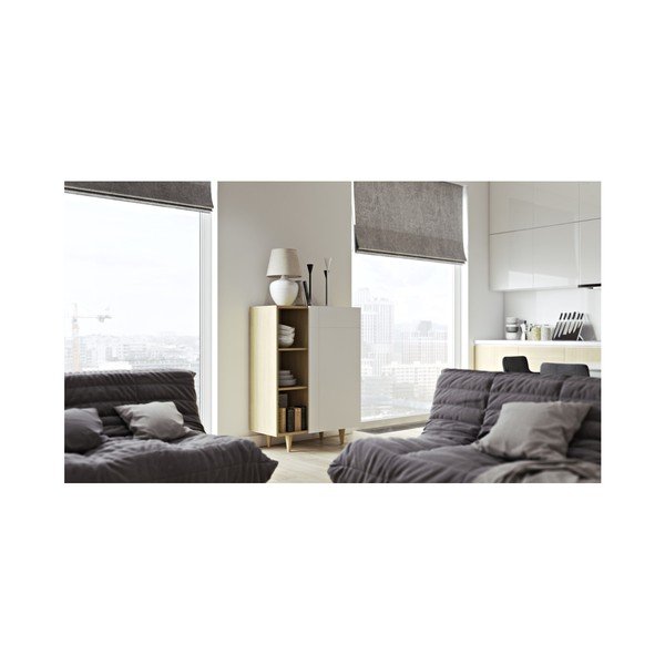 Biała komoda TemaHome Cruz-image-2
