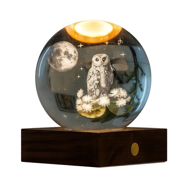 Dekoracja świetlna na USB ø 8 cm Amber – Gingko