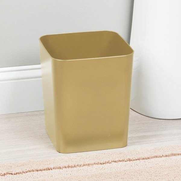 Kosz na śmieci w kolorze złota InterDesign-image-1