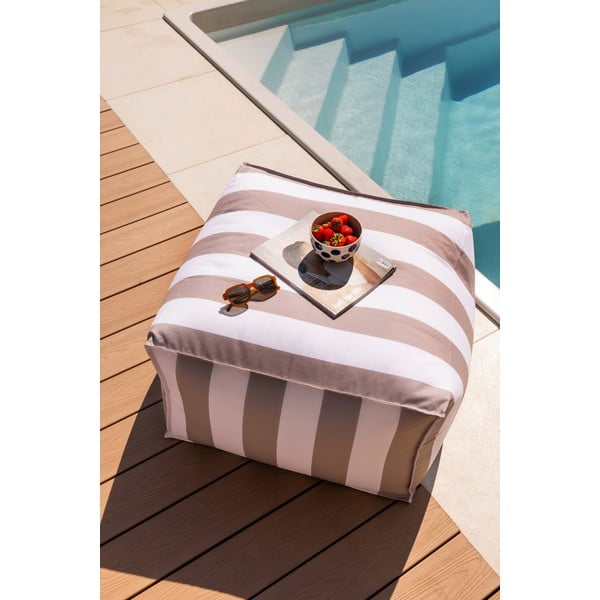 Biało-szary ogrodowy worek do siedzenia – Bonami Essentials-image-1