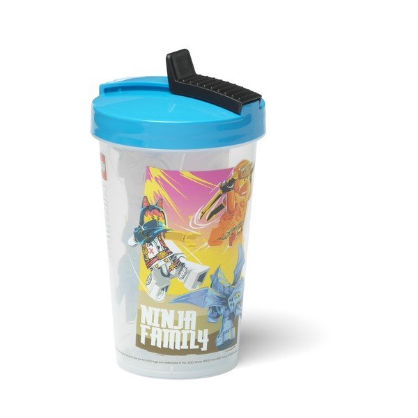 Niebieska butelka dla dzieci 500 ml Ninjago – LEGO®-image-1