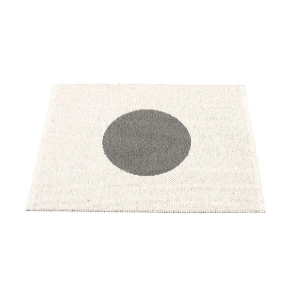 Ciemnoszary dywan odpowiedni na zewnątrz 70x90 cm Vera Charcoal – Pappelina-image-1